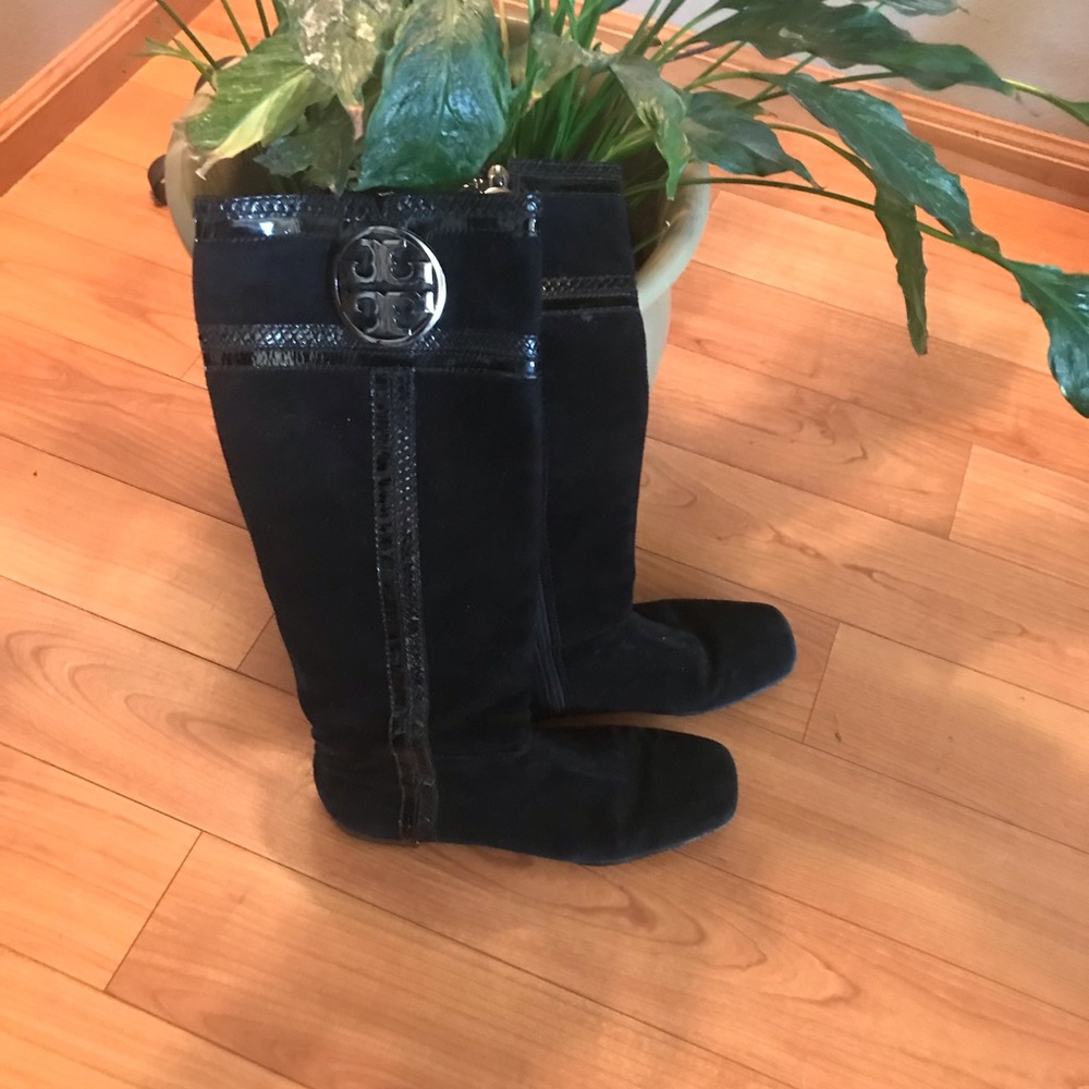 EUC Tory Burch Suede/Leather boot